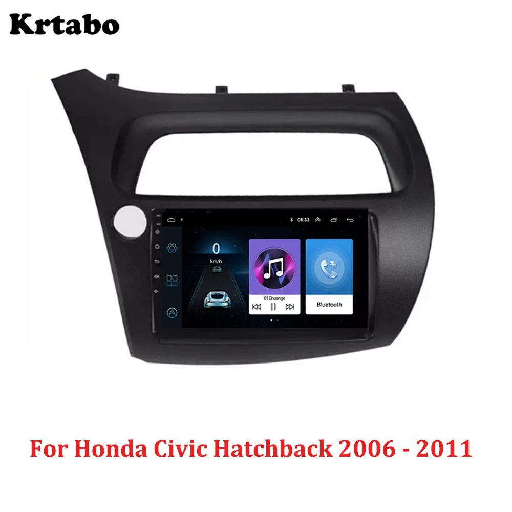 

Автомобильный Радио стерео приемник для Honda Civic хэтчбек 2006 - 2011 Android 10 мультимедийный плеер GPS навигация Carplay головное устройство