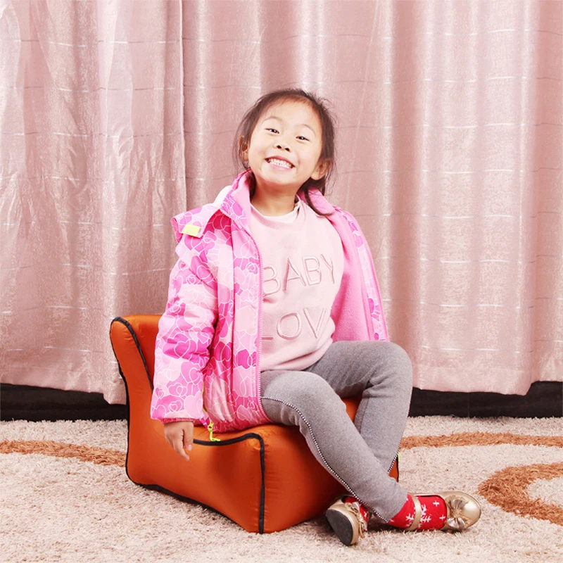 Портативный надувной детский диван, стул со спинкой, сиденье-пуф, сумка, водонепроницаемые садовые диваны, детская мебель от AliExpress WW