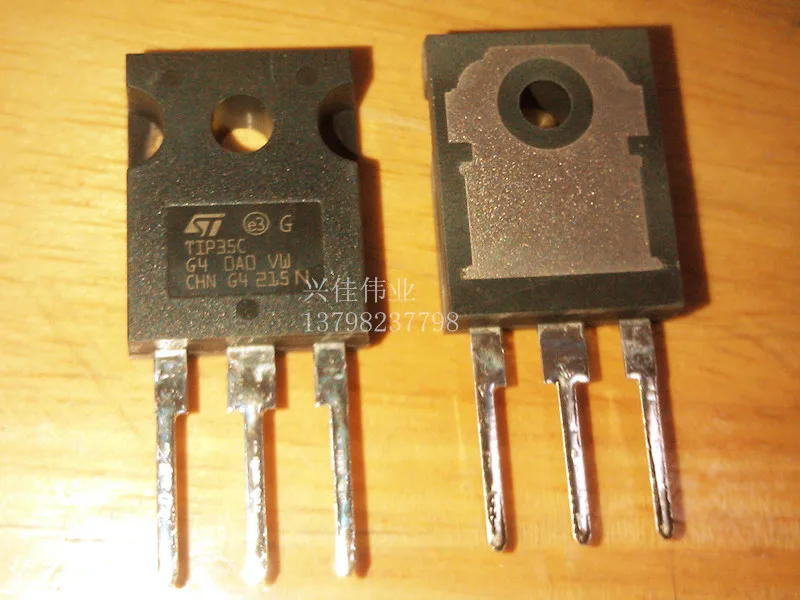 10PCS New TIP35C Darlington / Transistor - Single 25A 100V TO-247 ST Authentic |
