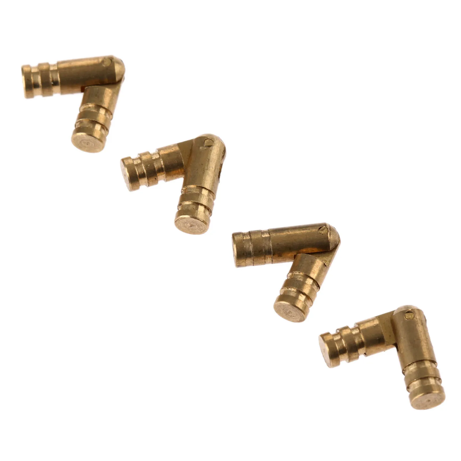 12 x медных невидимых скрытых Петля-бочонок для ювелирных изделий Грудь