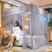 180x220cm 4 corner bed netting bed mosquito net square bedding accessories doors mosquito net summer home textile