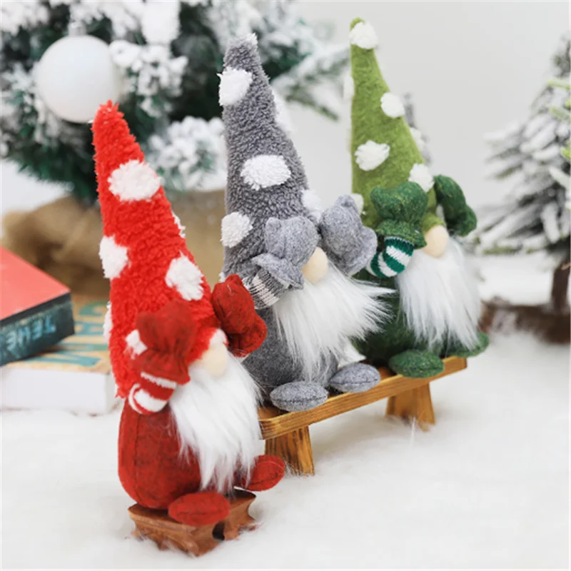 

2022 New Year Decoration Christmas Decoration Faceless Doll Forest Old Man Ornaments Christmas Decorations for Home Natal Noel