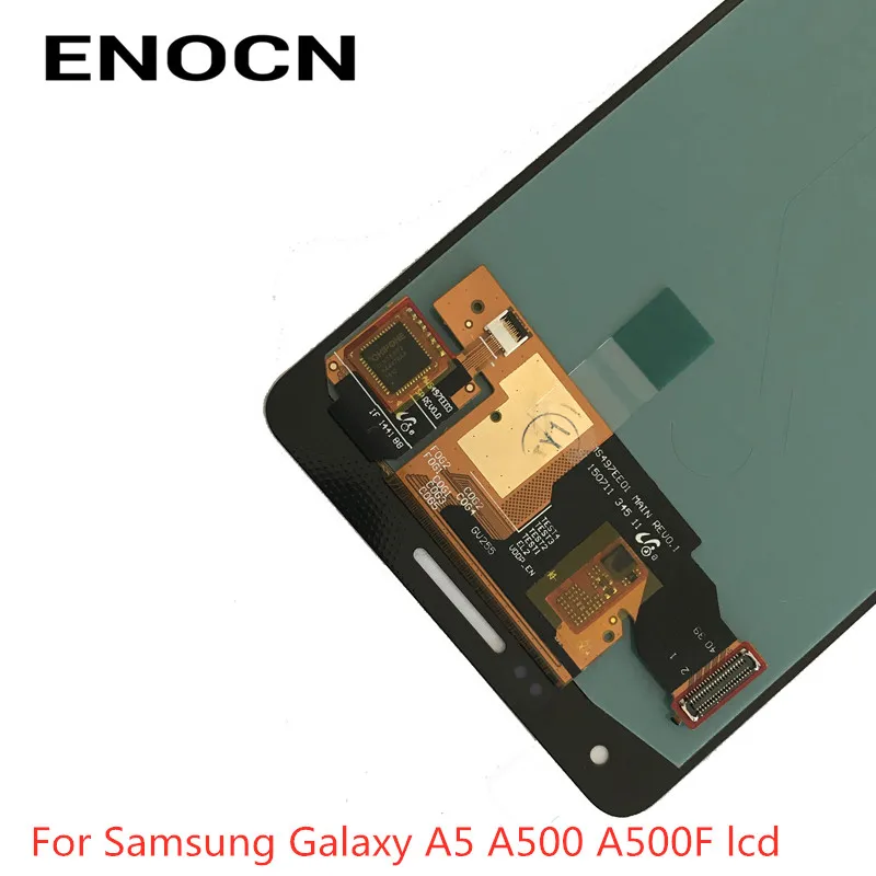 ЖК-дисплей ENOCN AMOLED для SAMSUNG Galaxy A5 2015 A500FU A500 A500F A500M сменный сенсорный экран