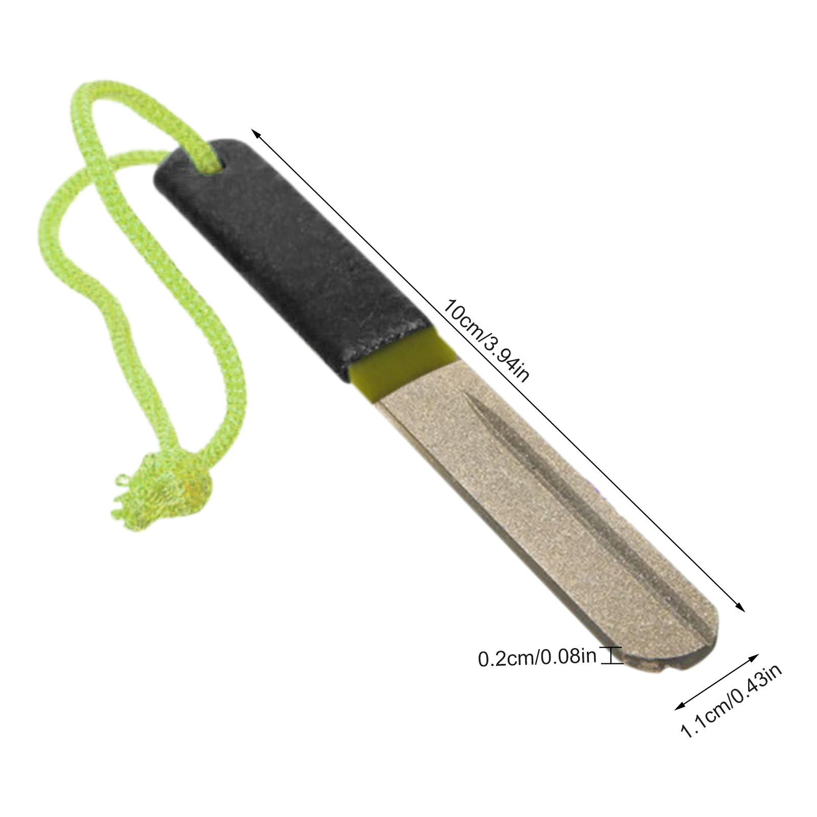 

2021 New Diamond Fishing Hook Hone Fishook Sharpening Fishing Tackle Box Accessory Tool Easy To Use Stones Carp Grindstone Tool