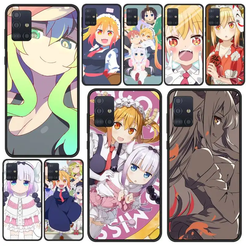 

Anime Miss Kobayashi's Dragon Maid Phone Case For Samsung A6 A7 A8 A9 A10 A30 A40 A50 A70 A10S A20S 2018 Cover Fundas Coque