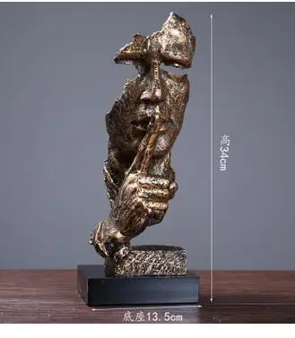 

Nordic Home Furnishing living room TV cabinet cabinet entrance ceramics decoration Abstract model Resin Abstract ornaments gift