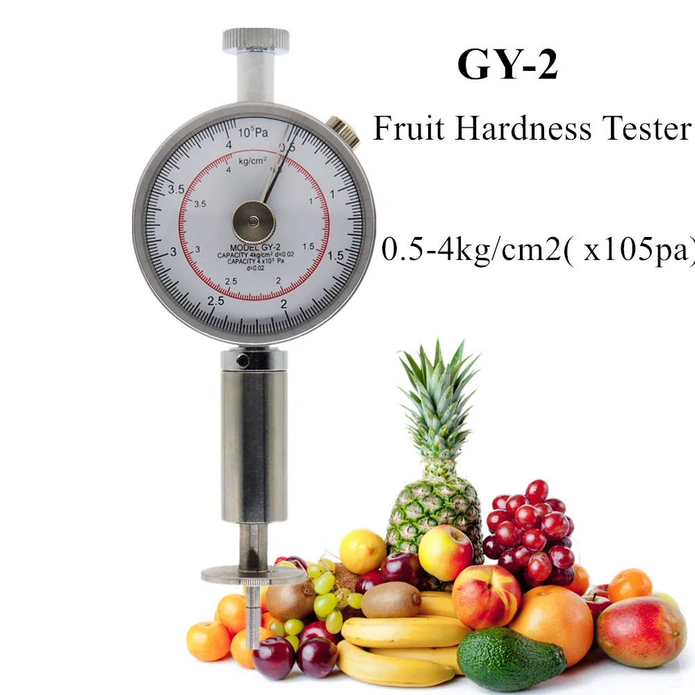 GY-2 Fruit Hardness Tester Penetrometer Sclerometer for Apples Pears Grapes Oranges fruit dynamic cone hardness test | Инструменты