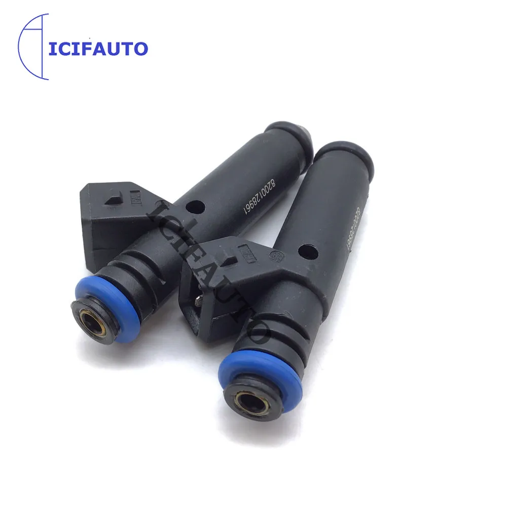 Форсунка топливной форсунки для Renault Clio Megane Kangoo Lagune 1 2 4 6 8V 8200128961 82 00 128 961|Топливный