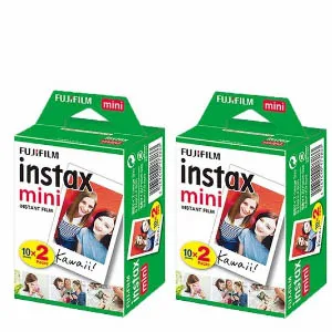 40 sheets Белая пленка для Fuji Instax Мини-пленка 10 20 40 60 80 100 листов для Fuji Instax минисумка для Камера мини 9 фотоаппаратов моментальной печати 7s 8 90 25 55 Share SP-1 SP-2 - Цвет: 40 sheets