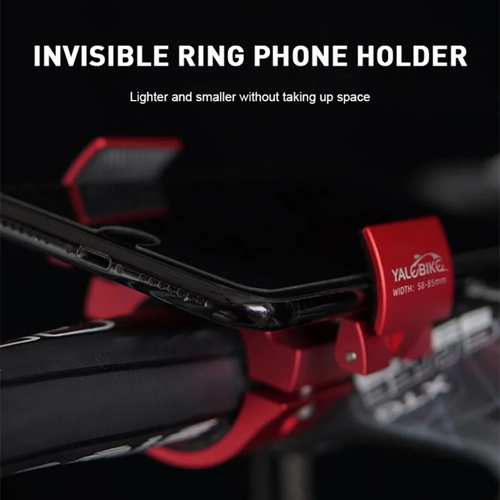 

10mm/0.39'' Phone Racks Bike Phone Mount Adjustment Useful Lightweight