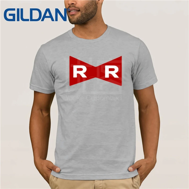 Новинка футболка Dragon Ball Z красная лента армейский логотип аниме мультфильм