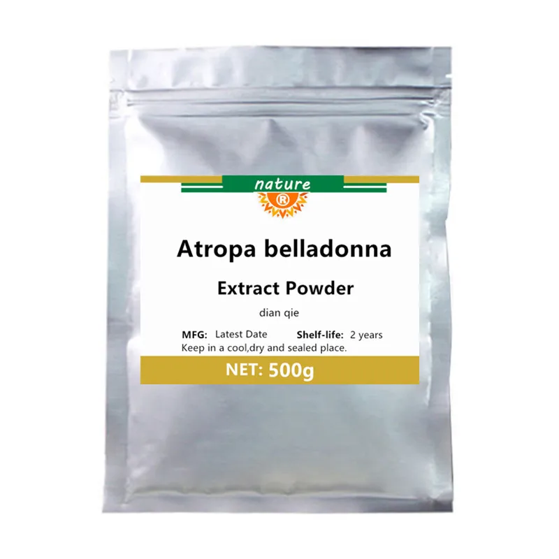

50g-1000g Natural High Quality Atropa Belladonna Extract Powder,Belladonna,Dian Qie,Treatment of Gastrointestinal Diseases