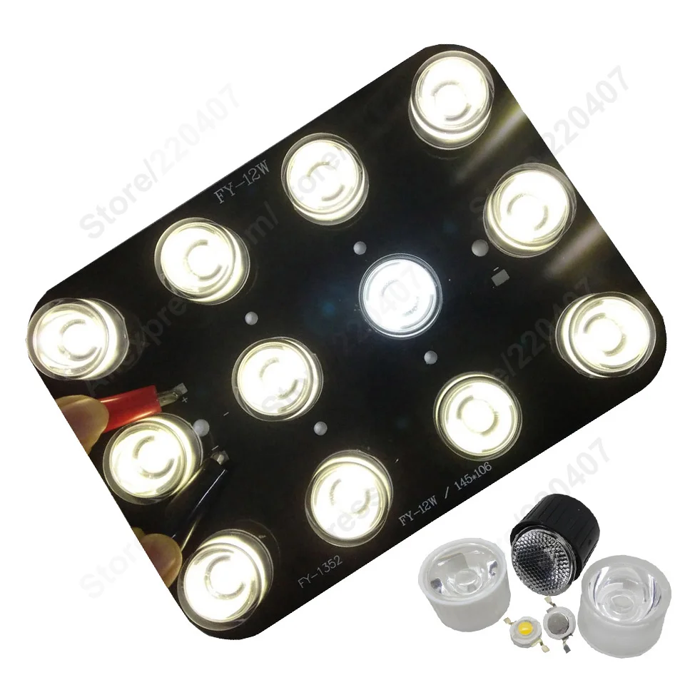 Светодиодный PCB 3/4/5 Вт прожектор RGB Алюминий пластины радиатора высокого Мощность