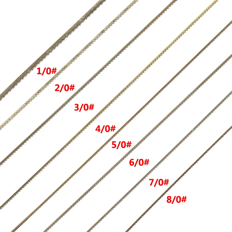 Лезвия для пилы Glardon Vallorbe 0/0-8/0 швейцарские пильные полотна инструмент и