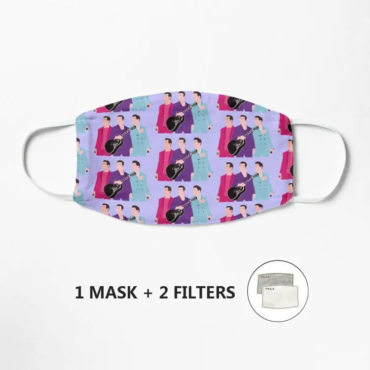 

Маска Jonas Brothers 1 маска Mascarilla Защитная Пылезащитная для взрослых унисекс Антибактериальная маска для лица