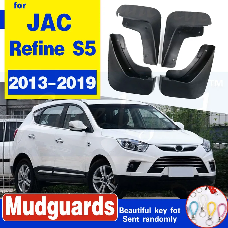 Спереди и сзади Брызговики для JAC уточнить S5 2013 2019 2014 2015 крыло брызговик