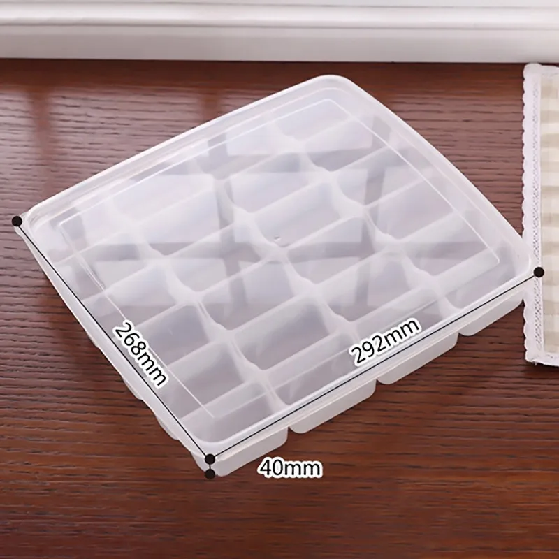 Пластиковые пельменей хранения холодильник коробки домашний ледник Wonton