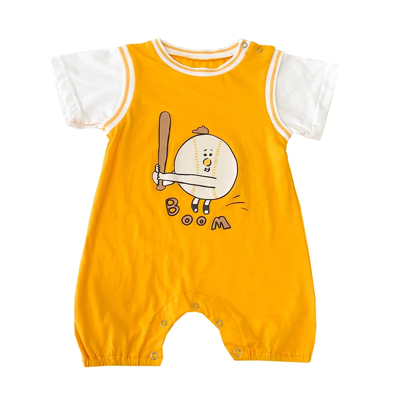 

Cotton Short Sleeve Rompers for Babies Summer Homewear Tracksuit for Infants Newborns Form 0 Baby Clothes Girl Boy Baby Onesie