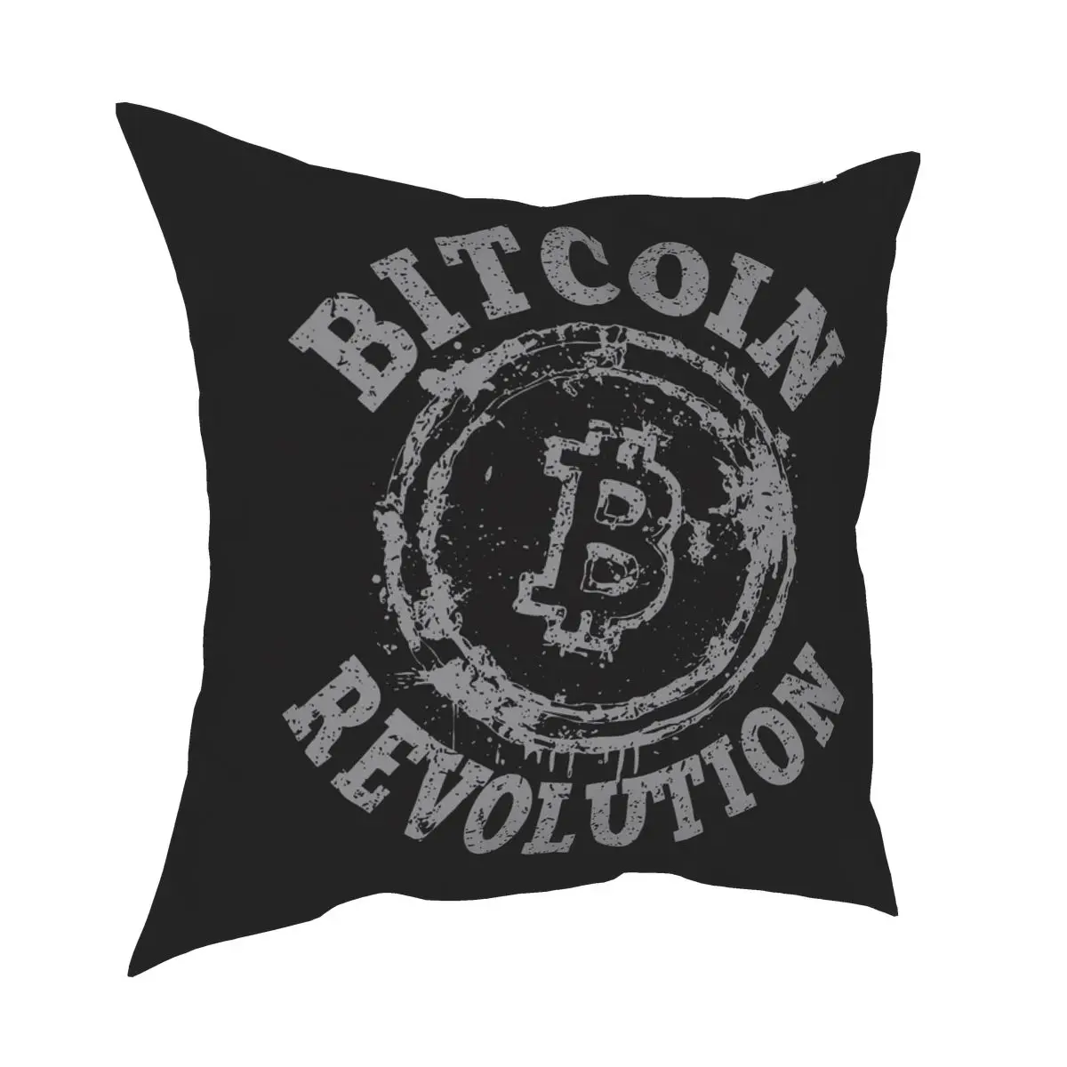 

Bitcoin Revolution Btc Throw Pillow Cover Polyester Decorative Pillow Crypto Cryptocurrency Ethereum Blockchain Pillowcase