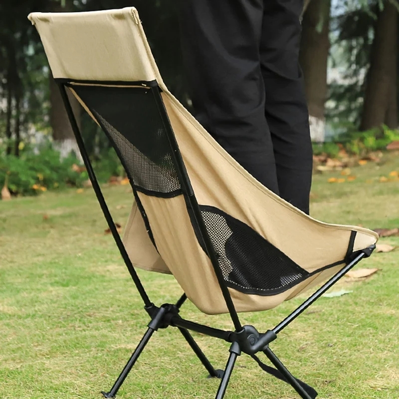 Satin Al Açık Katlanır Sandalyeler Ultralight Taşınabilir Plaj Sandalyesi Kamp Sandalyesi Balıkçılık Sandalye Ay Sandalye