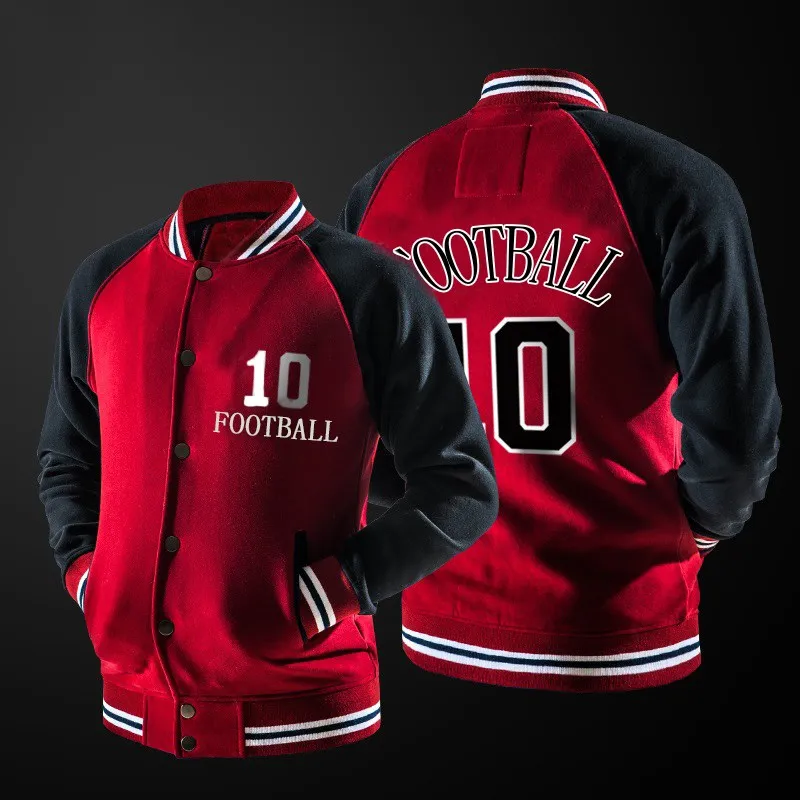 Новая мужская/мужская бейсбольная куртка для мальчиков модель 2018 года винно