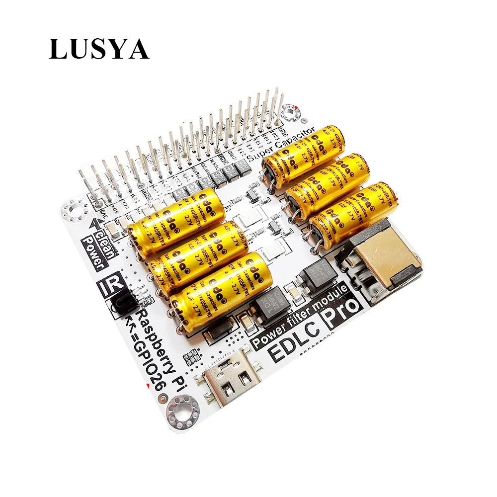 Плата очистки фильтра питания Lusya moode объемmio для Raspberry Pi DAC плата аудио декодера