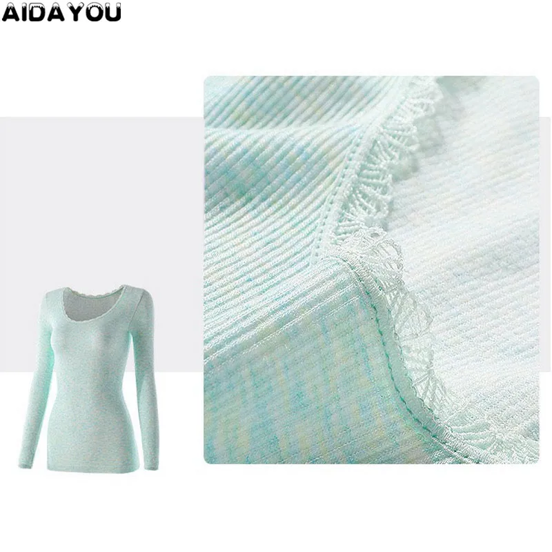 Сексуальные кружевные пижамы термобелье комплект Дамская однотонная хлопковая