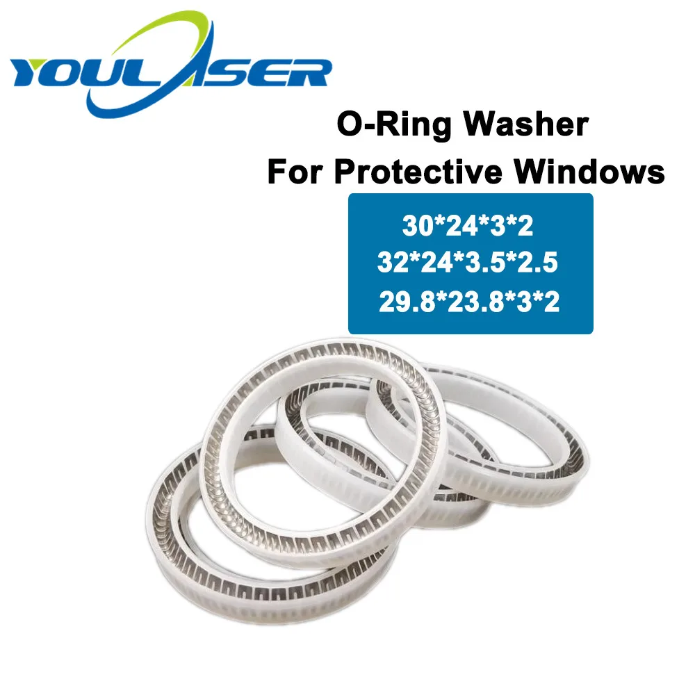 Уплотнительное кольцо шайба защитные окна для волоконной лазерной головки 1064nm |