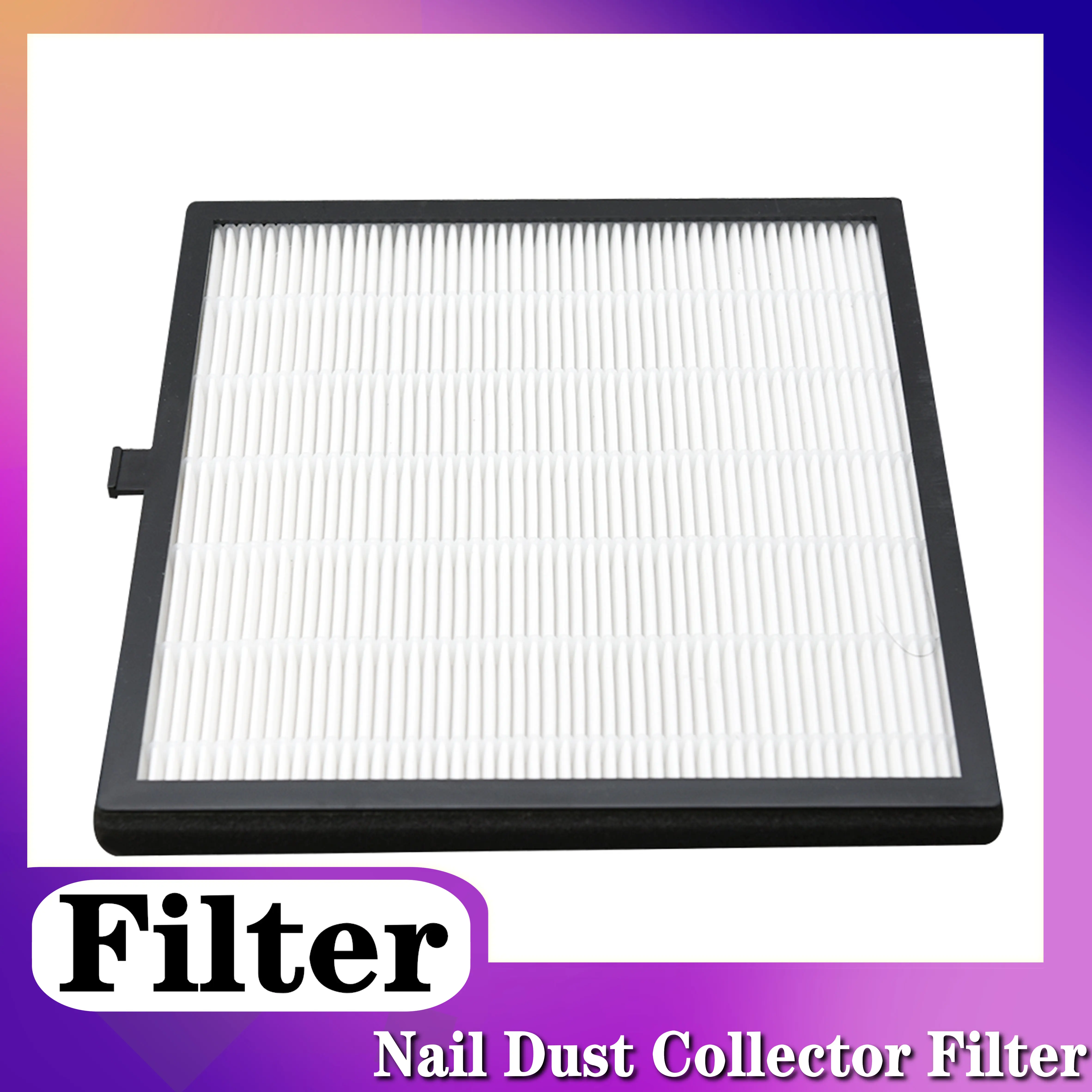 

1/2/3 PCS 80W Nail Dust Collector Filter Manicure Machine Nail Vacuum Cleaner Fan Art Salon Tools Plate Nail Art Drill Filters