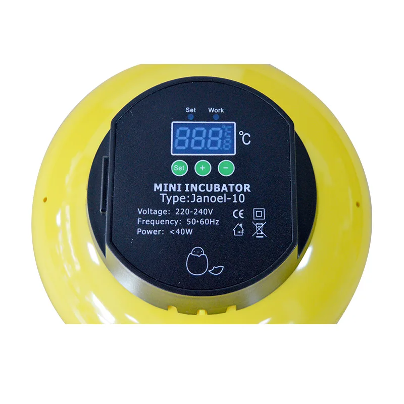 Новый овоскоп инкубатор для домашней птицы курица гусь перепела утка 10-яйцо мини