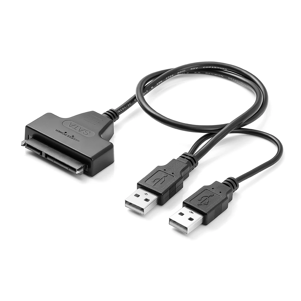 Горячая Распродажа кабель Sata USB 3 0 или USB2.0 SATA 22Pin Кабель адаптер для 2 5/3 5 дюймов HDD