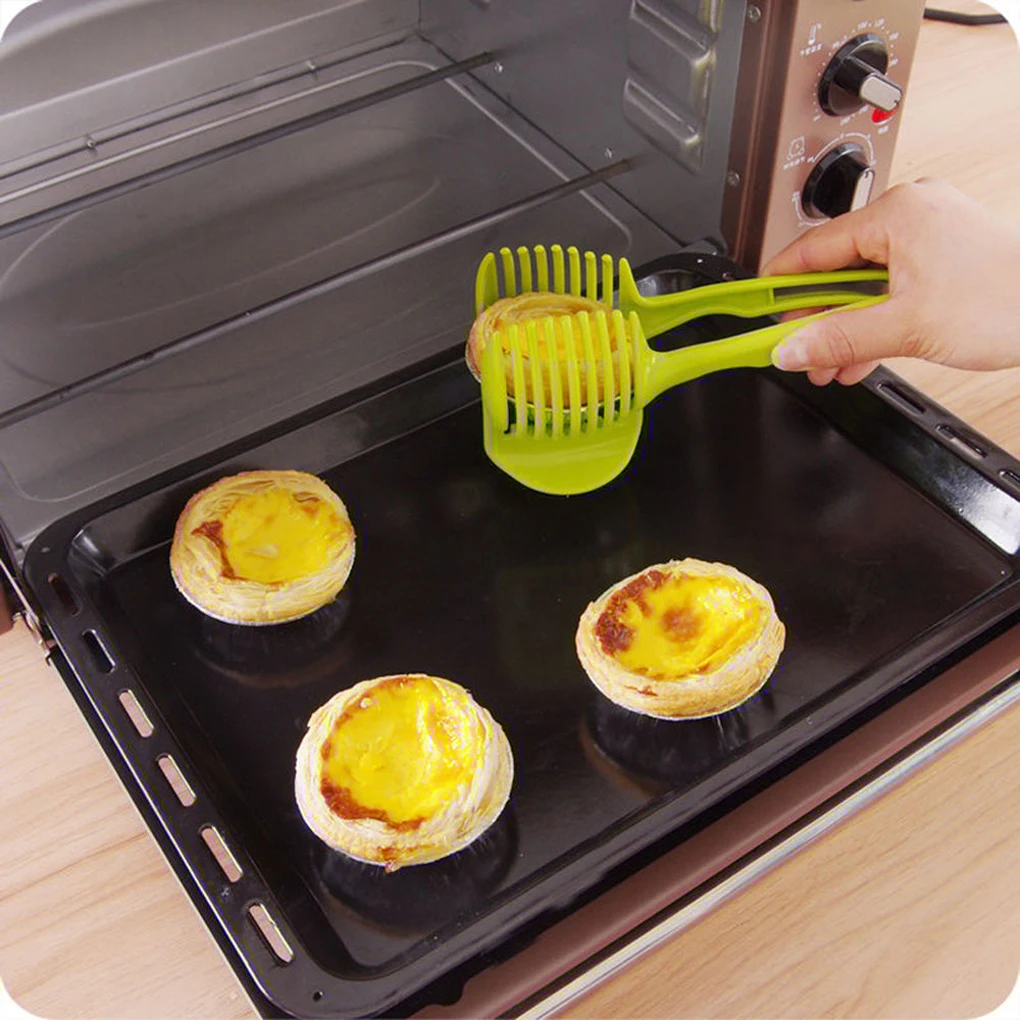 

New Portable Handheld Kitchenware Tomato Slicer Bread Clip Fruit Vegetable Cut Potato Creative Gadget Kitchen Accessories