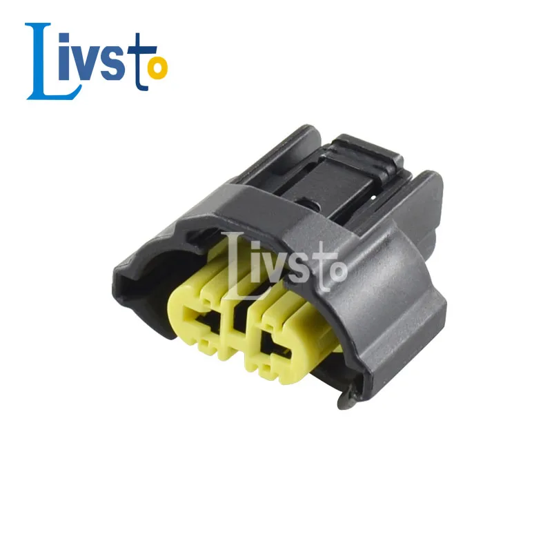 5 Sets 2 Pin Auto Waterproof Wire Connector Car Fog Lamps Socket H11 H9 M6 Female Plug For Toyota Mazda 6189-0935