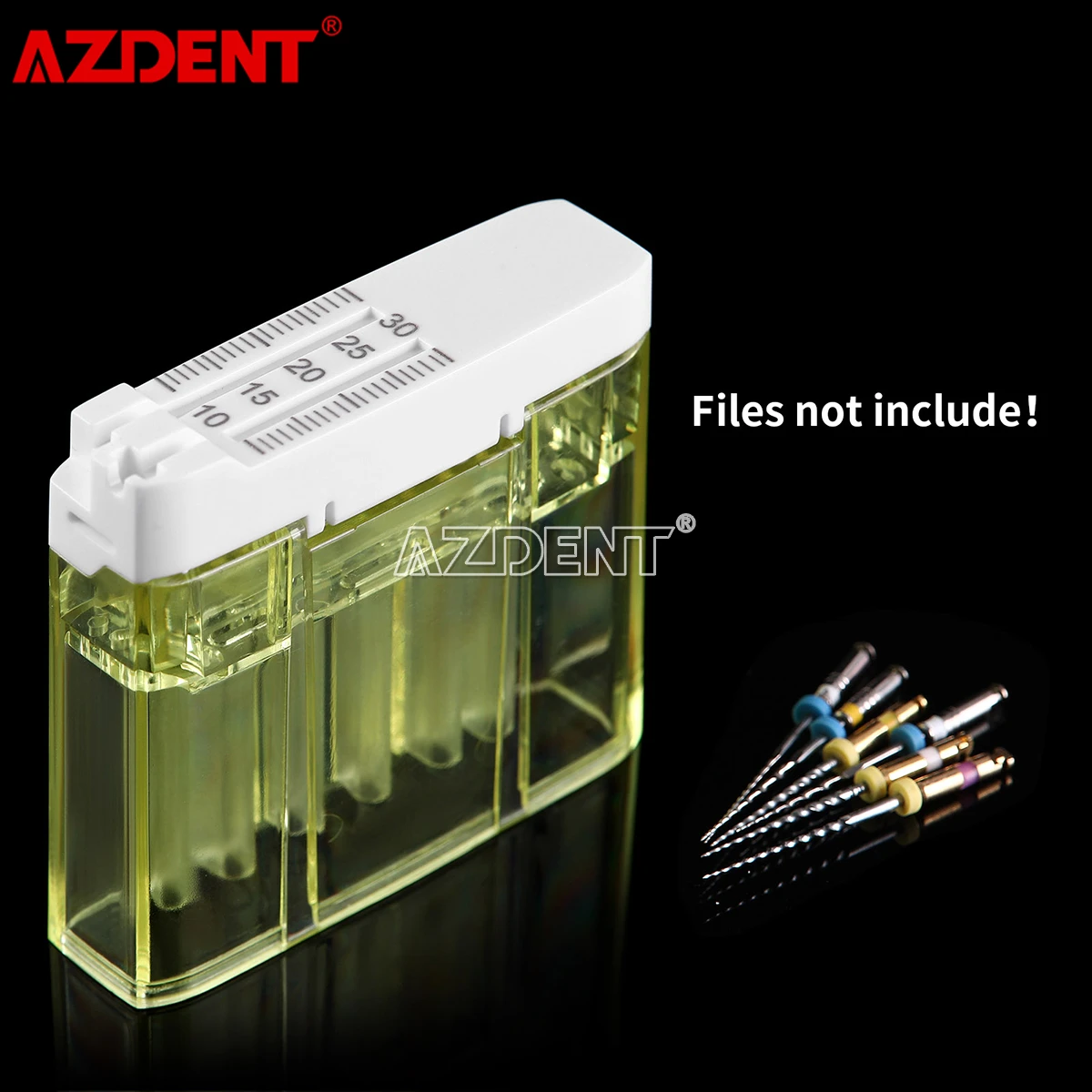 Коробка для Стерилизации Стоматологических эндофайлов AZDENT линейка