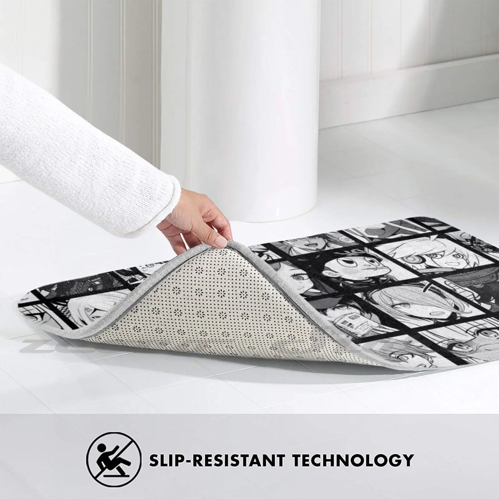 Drv3 манга коллекция коврик Нескользящий Впитывающий воду дверной ковер Shuichi