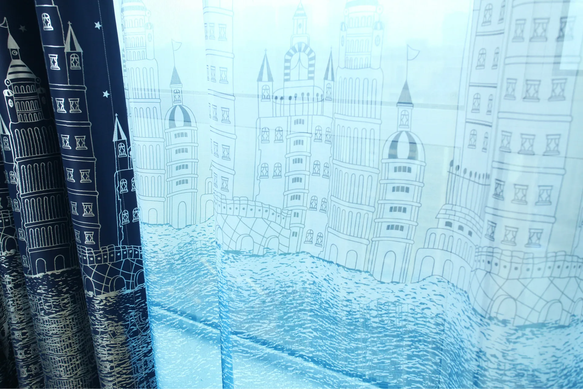 Занавески для гостиной столовой спальни затемняющие занавески с героями