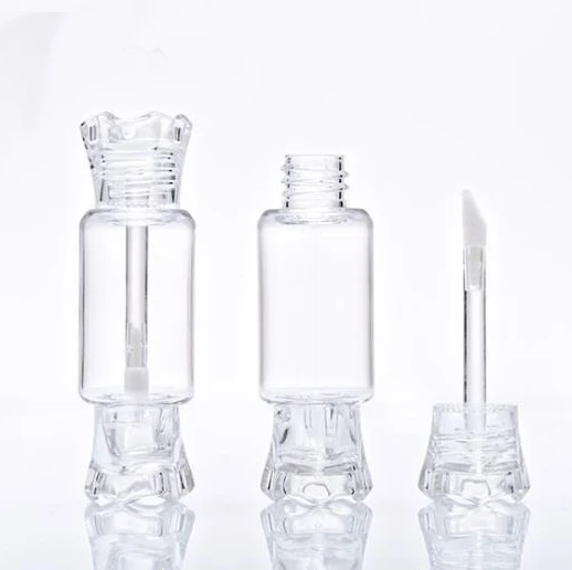 

10PCS Empty Plastic Tubes Lip Gloss Balm Clear Cosmetic Containers 9ml