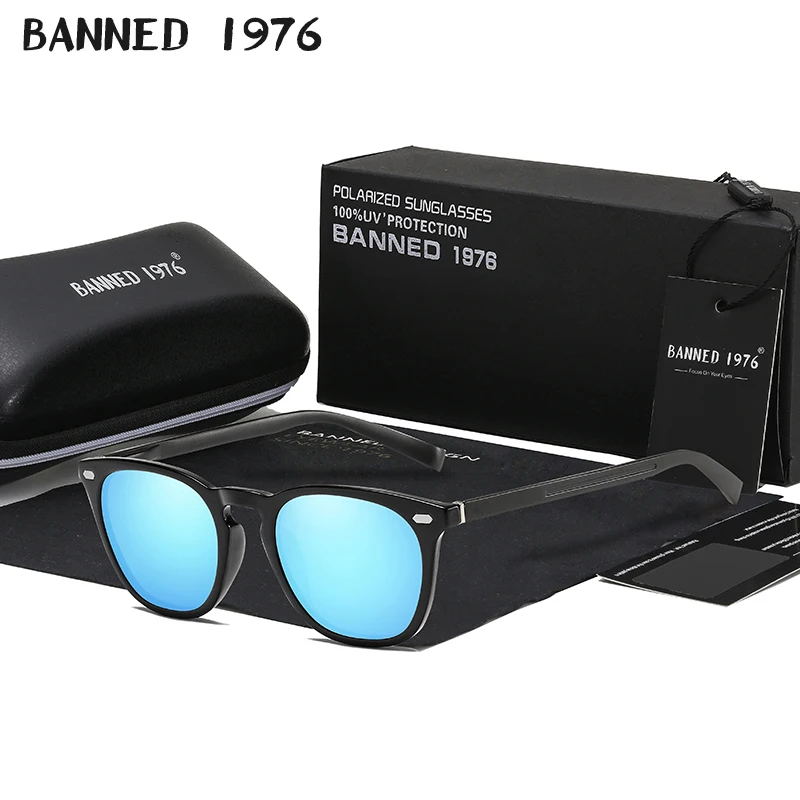 Солнцезащитные очки TR90 + в алюминиевой оправе для мужчин и женщин