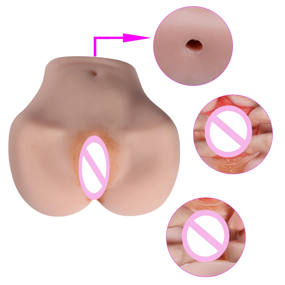 Моделирование ягодицы двойные бедра мужской мастурбатор секс-игрушки для