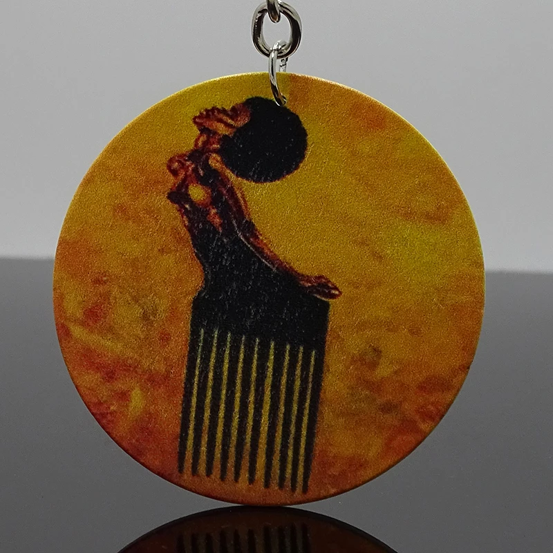 XDPQQ деревянная серия Защита окружающей среды окрашенная Фотосумка пряжка