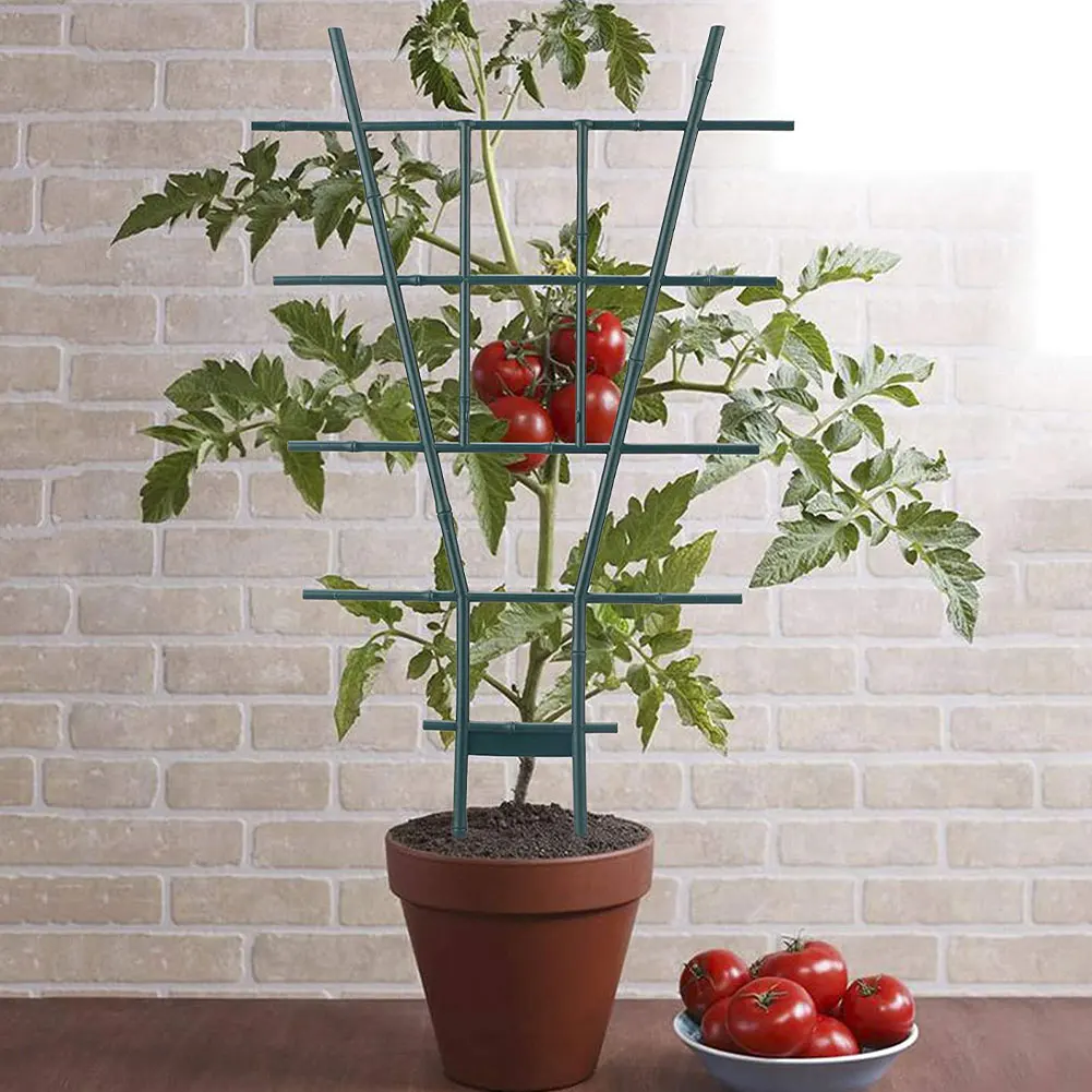 

4PCS Greenhouses Trellis Plant Climbing Support For Flowers Vegetables Growing Bracket Garden Plant Holder Jardinage Potager
