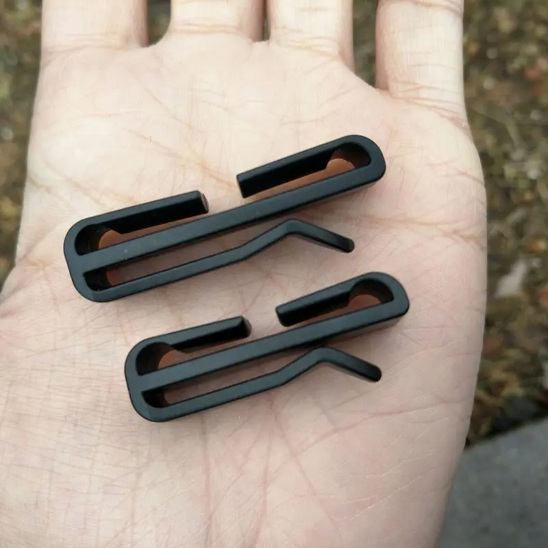 1 шт. Черный Быстрый скользящий держатель пряжка-слайдер для тактического