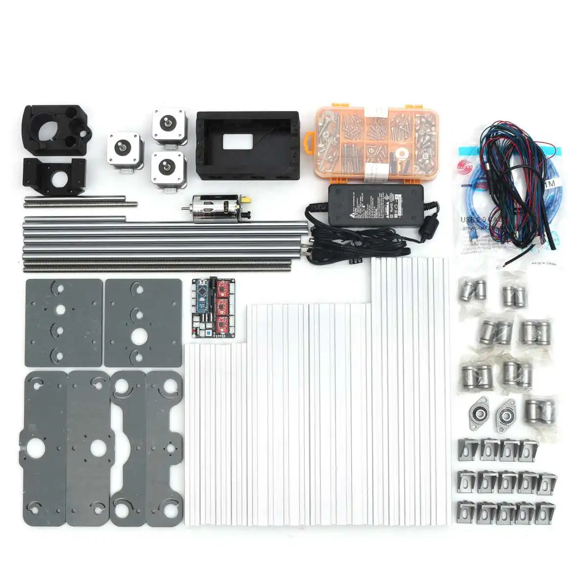 Лазерный гравер с ЧПУ 2417 фрезерный станок для гравировки по дереву и металлу