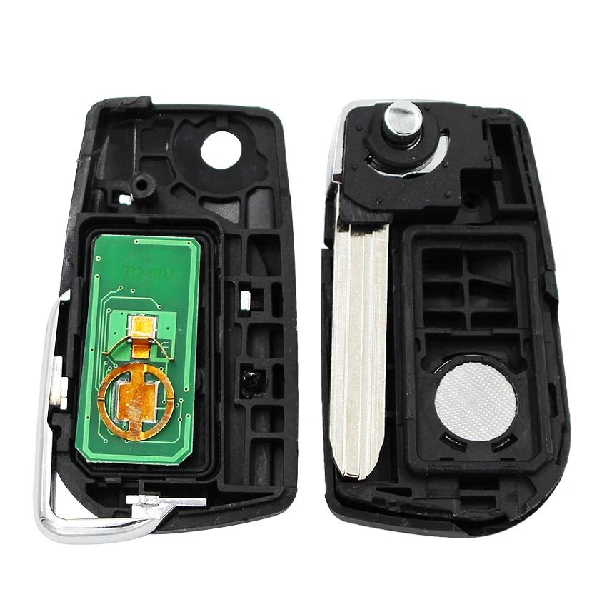 3 + 1/4 кнопочный обновленный складной дистанционный ключ 433 92 МГц 4D67 чип FCC ID: B41TA B42TA