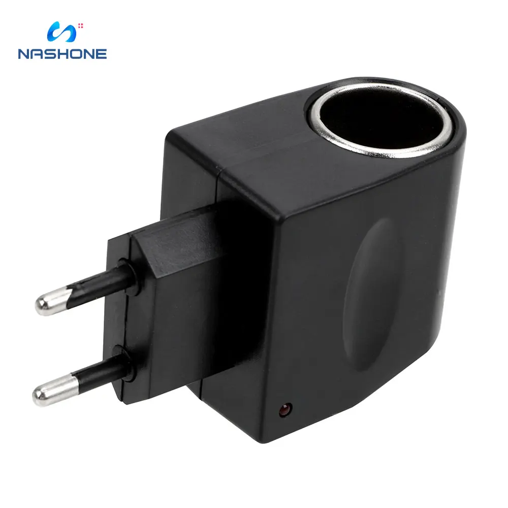Nashone AC 220V переменного тока в постоянный 12В ЕС и США Подключите конвертер адаптер