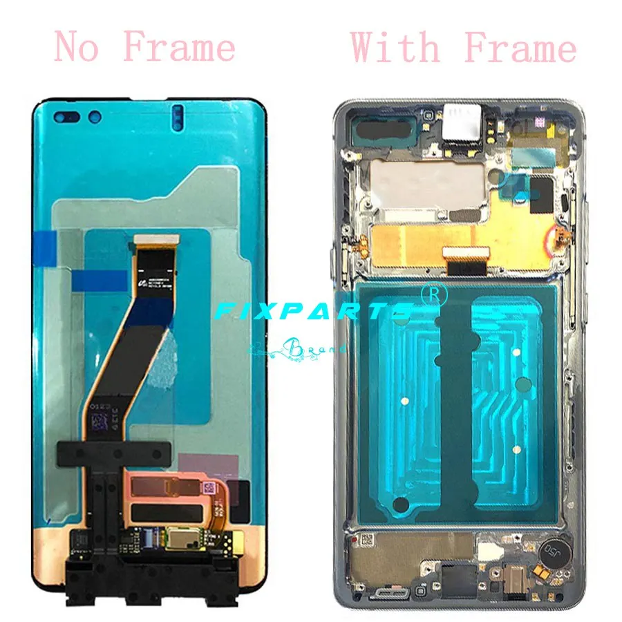 AMOLED S10 5G Verison ЖК дисплей для Samsung Galaxy G977N SM G977U экран дигитайзер сборка 6 7 &quotG977