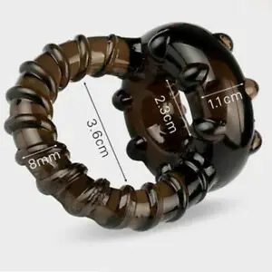 Жесткое кольцо для эрекции увеличитель мужского пениса оргазма секс игрушки