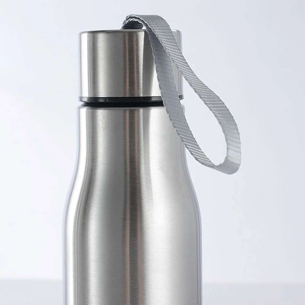 Спортивная бутылка для воды 500 мл 750 портативная кружка из нержавеющей стали пива