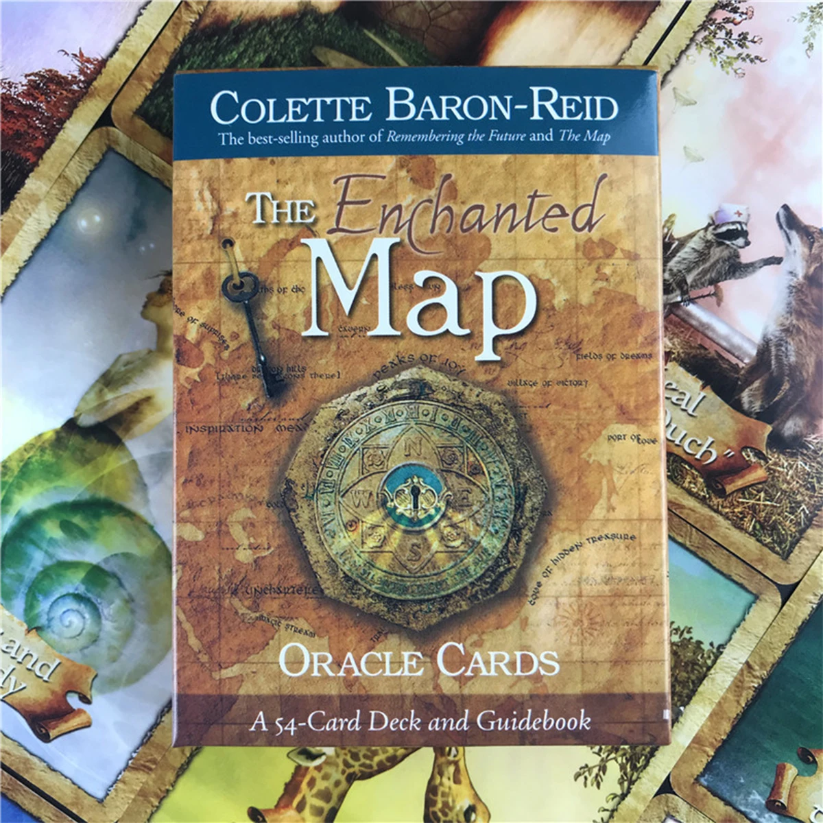 

54 Cards English Version The Enchanted Map Oracle Card Game Family Board Game Divination Fate Tarot Cards