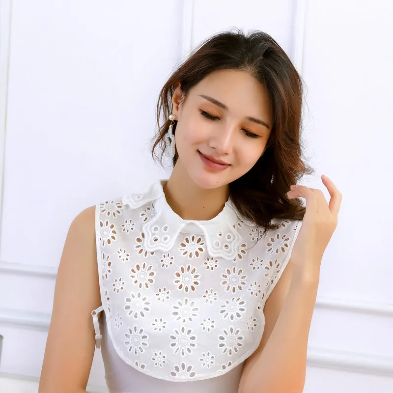 Linbaiway рубашка ложная кукла воротник блузка Женский ложный отворот съемный